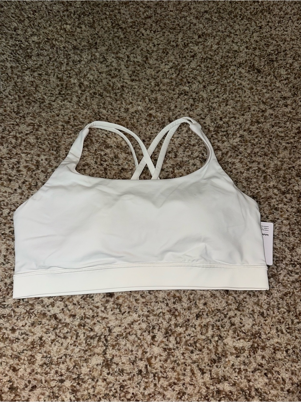 Lululemon Energy Bra White